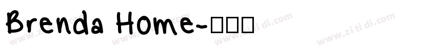 Brenda Home字体转换